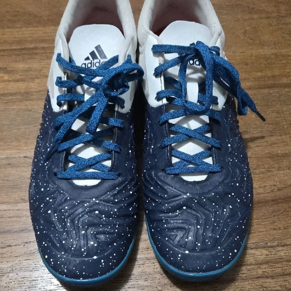 Adidas Men's Blue and‎ White Athletic Shoes